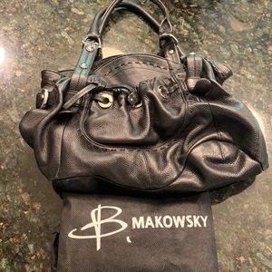 Leather B. Makowsky tote bag